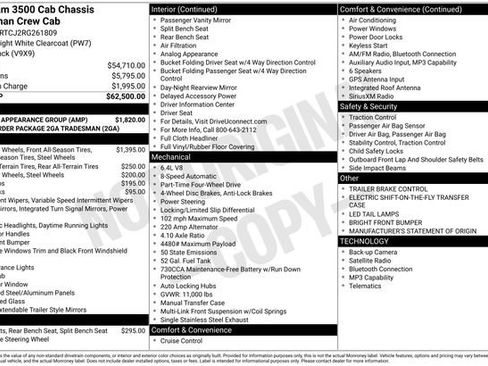 New 2024 RAM 3500 Tradesman w/ Chrome Appearance Group image 29