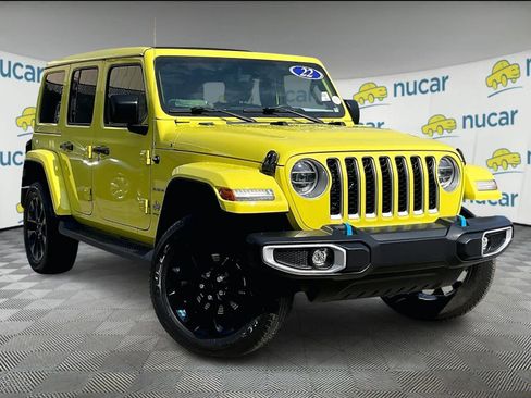 Used 2022 Jeep Wrangler Unlimited Sahara w/ Cold Weather Group image 1