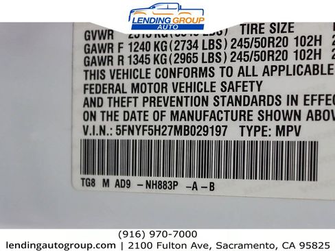 Used 2021 Honda Pilot Special Edition image 28