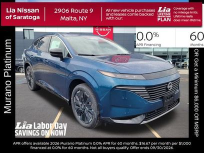 New 2026 Nissan Murano Platinum w/ Cargo Package