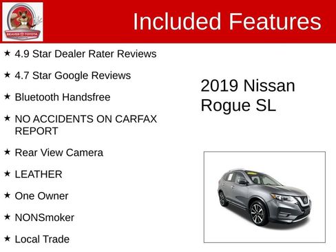 Used 2019 Nissan Rogue SL AWD/4WD image 4