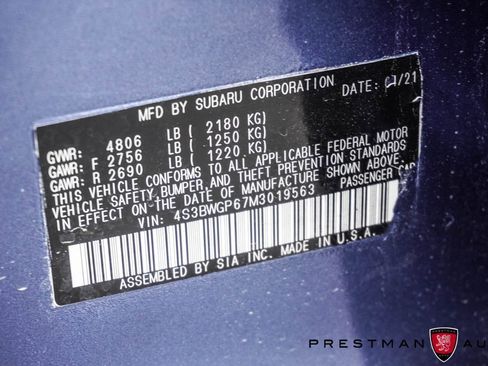 Used 2021 Subaru Legacy Touring XT w/ Tech Package 2 image 25