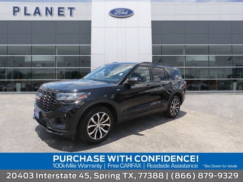 Certified 2025 Ford Explorer ST-Line AWD/4WD image 1