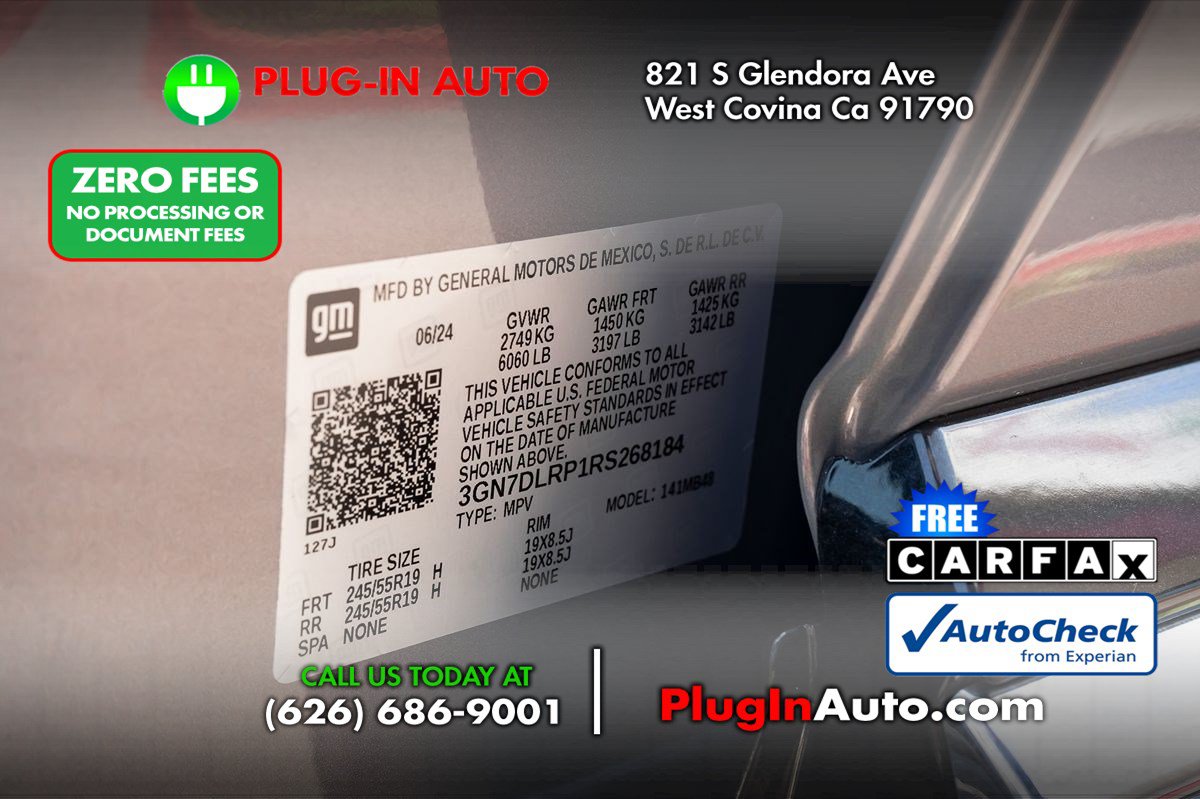 Used 2024 Chevrolet Equinox EV LT w/ LPO, Blackout Package FWD image 10