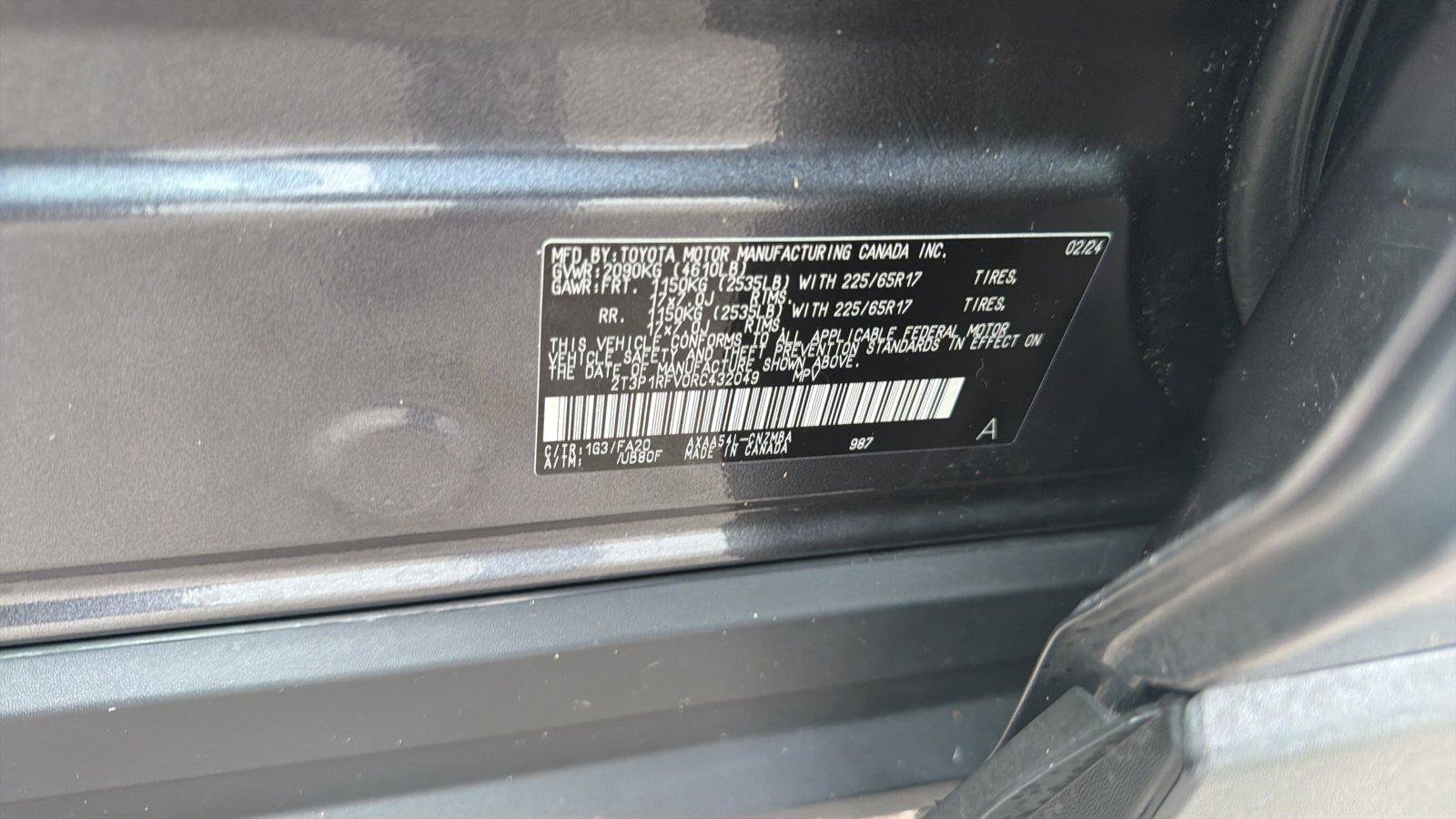 Used 2024 Toyota RAV4 XLE w/ Convenience Package AWD/4WD image 27