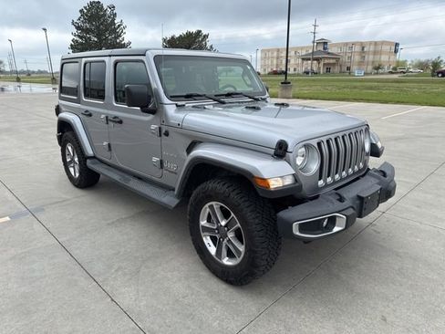 Used 2018 Jeep Wrangler Unlimited Sahara w/ Cold Weather Group image 1