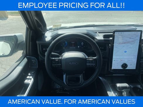 New 2025 Ford F150 Lightning Platinum w/ Dark Elements Package AWD/4WD image 17