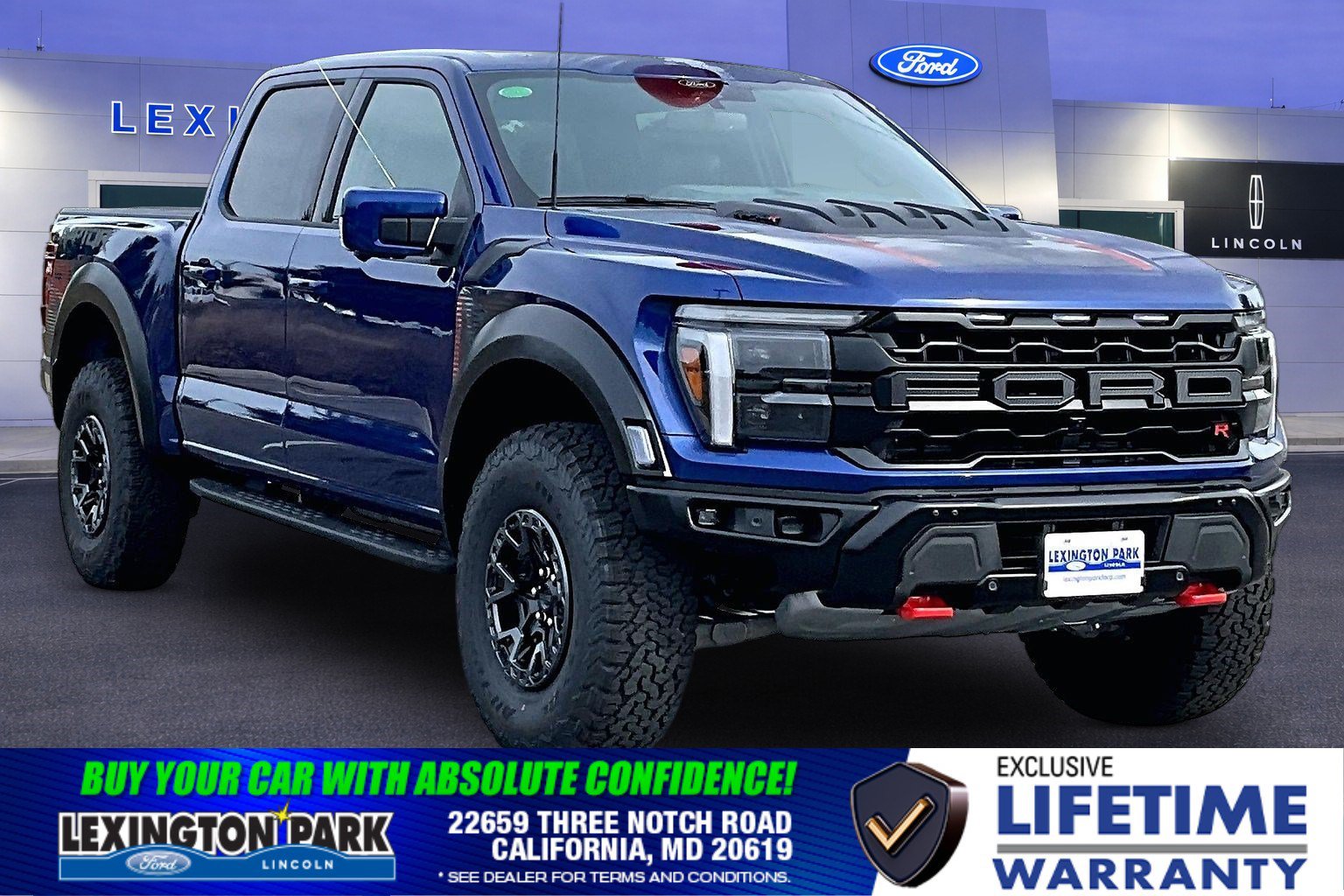 New 2026 Ford F150 Raptor w/ Equipment Group 803A Raptor R AWD/4WD image 1