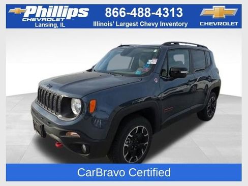 Used 2023 Jeep Renegade Trailhawk w/ Sun/Sound Group AWD/4WD image 1