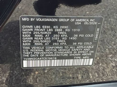 New 2026 Volkswagen Atlas SEL AWD/4WD image 31