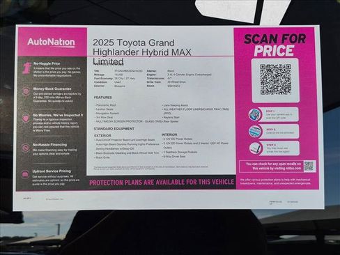 Used 2025 Toyota Grand Highlander AWD Hybrid image 28