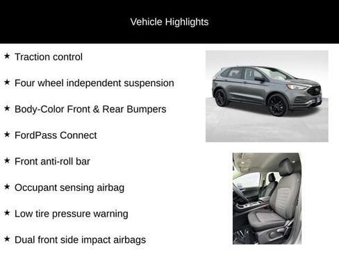 Certified 2024 Ford Edge SE w/ Black Appearance Package image 26