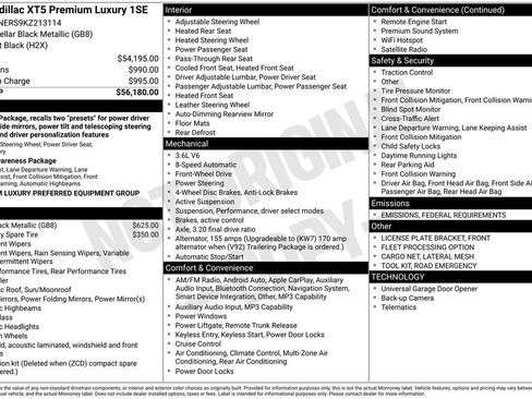 Used 2019 Cadillac XT5 Premium Luxury image 13