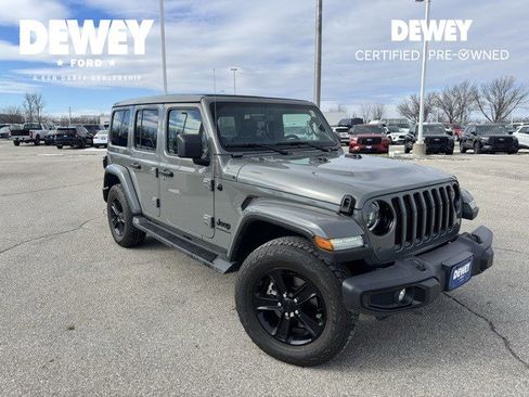 Used 2023 Jeep Wrangler Unlimited Sahara image 1