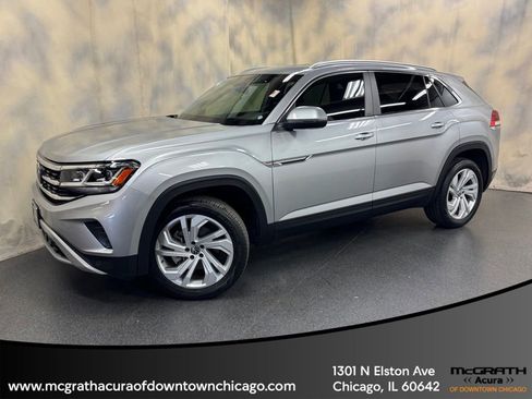 Used 2021 Volkswagen Atlas Cross Sport SEL AWD/4WD image 1