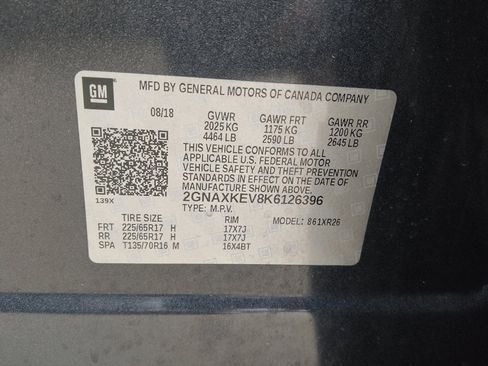 Used 2019 Chevrolet Equinox LT FWD image 33