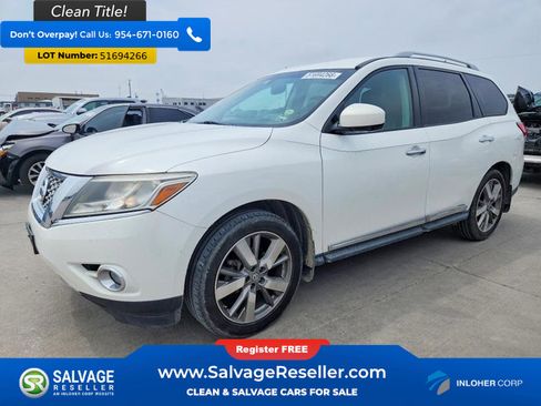 Used 2013 Nissan Pathfinder Platinum FWD image 1