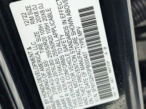 Used 2023 Honda Pilot Touring image 40