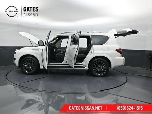 Used 2023 Nissan Armada Platinum w/ Captain's Chairs Package AWD/4WD image 60