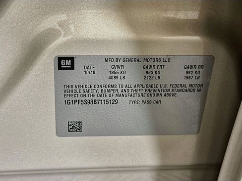 Used 2011 Chevrolet Cruze LT FWD image 12