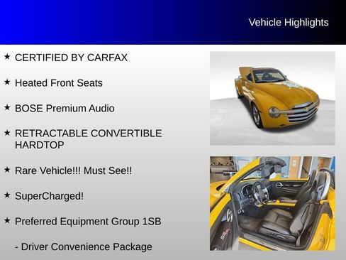 Used 2004 Chevrolet SSR w/ Preferred Equipment Group image 4