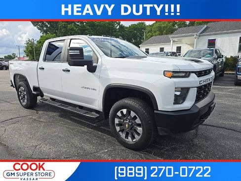 Used 2021 Chevrolet Silverado 2500 Custom w/ Custom Value Package AWD/4WD image 1