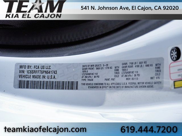 Used 2023 RAM 1500 4x4 Crew Cab image 38