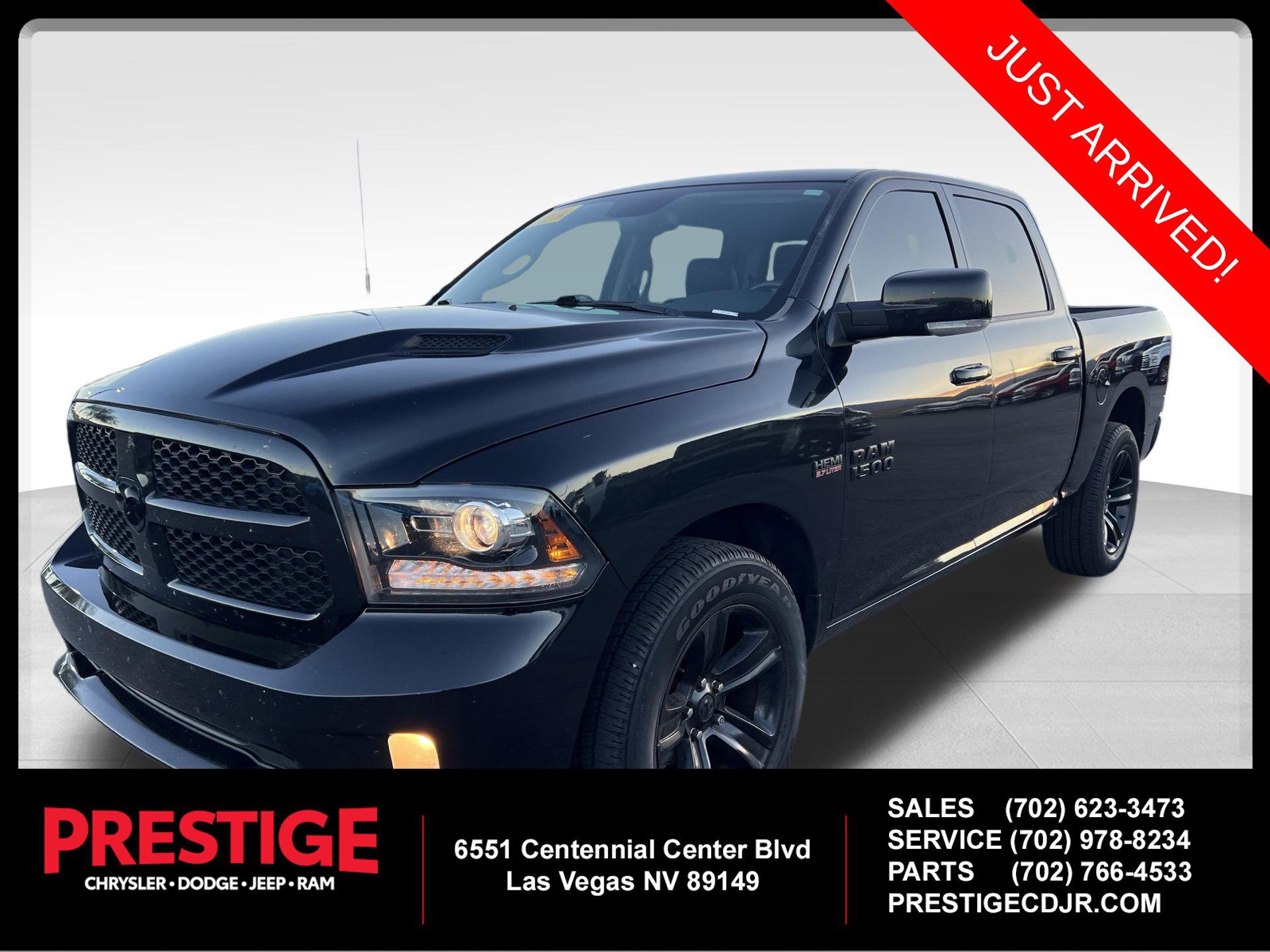 Used 2017 RAM 1500 Sport w/ Quick Order Package 26Q Night AWD/4WD image 1