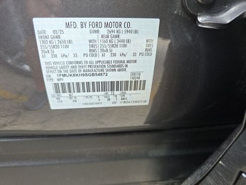 Used 2025 Ford Explorer ST-Line AWD/4WD image 20