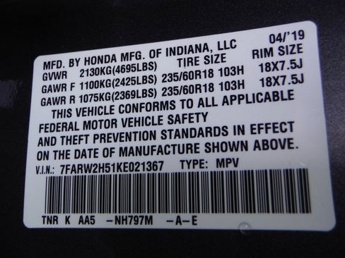 Used 2019 Honda CR-V EX image 41