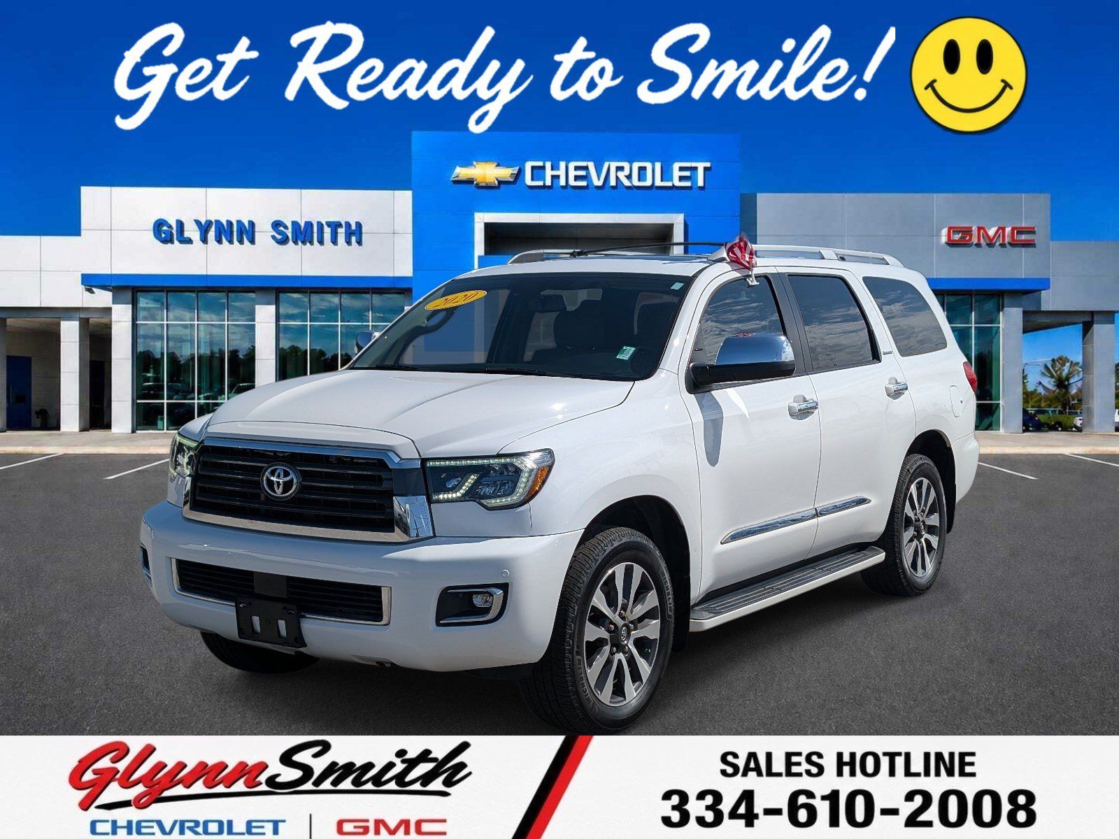 Used 2020 Toyota Sequoia Limited w/ Safety & Convenience Package RWD image 1