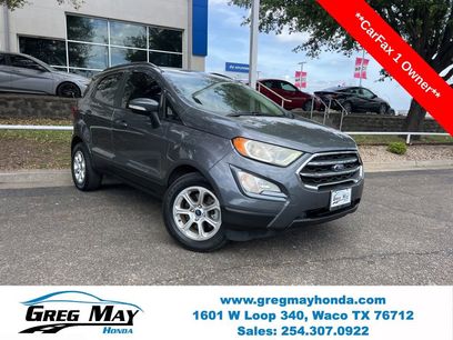 Used 2019 Ford EcoSport SE