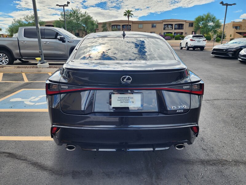 Used 2022 Lexus IS 350 F Sport w/ Navigation Package AWD/4WD image 4