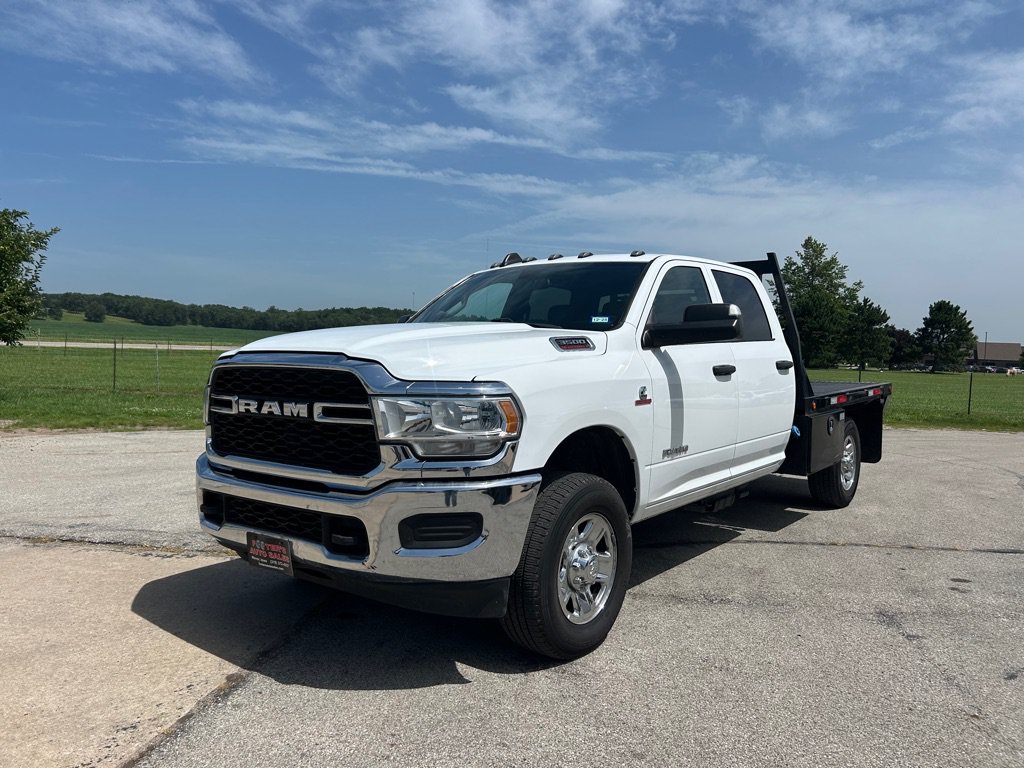 Used 2021 RAM 3500 Tradesman w/ Chrome Appearance Group RWD image 1