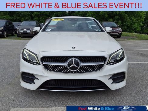 Used 2018 Mercedes-Benz E 400 4MATIC Cabriolet image 3