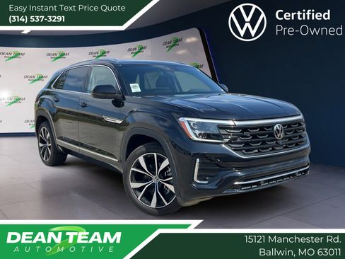 Certified 2025 Volkswagen Atlas Cross Sport SEL Premium R-Line AWD/4WD image 1