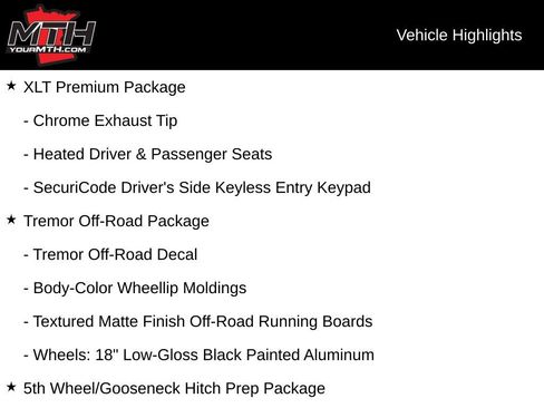 Used 2020 Ford F350 XLT w/ Tremor Off-Road Package image 10