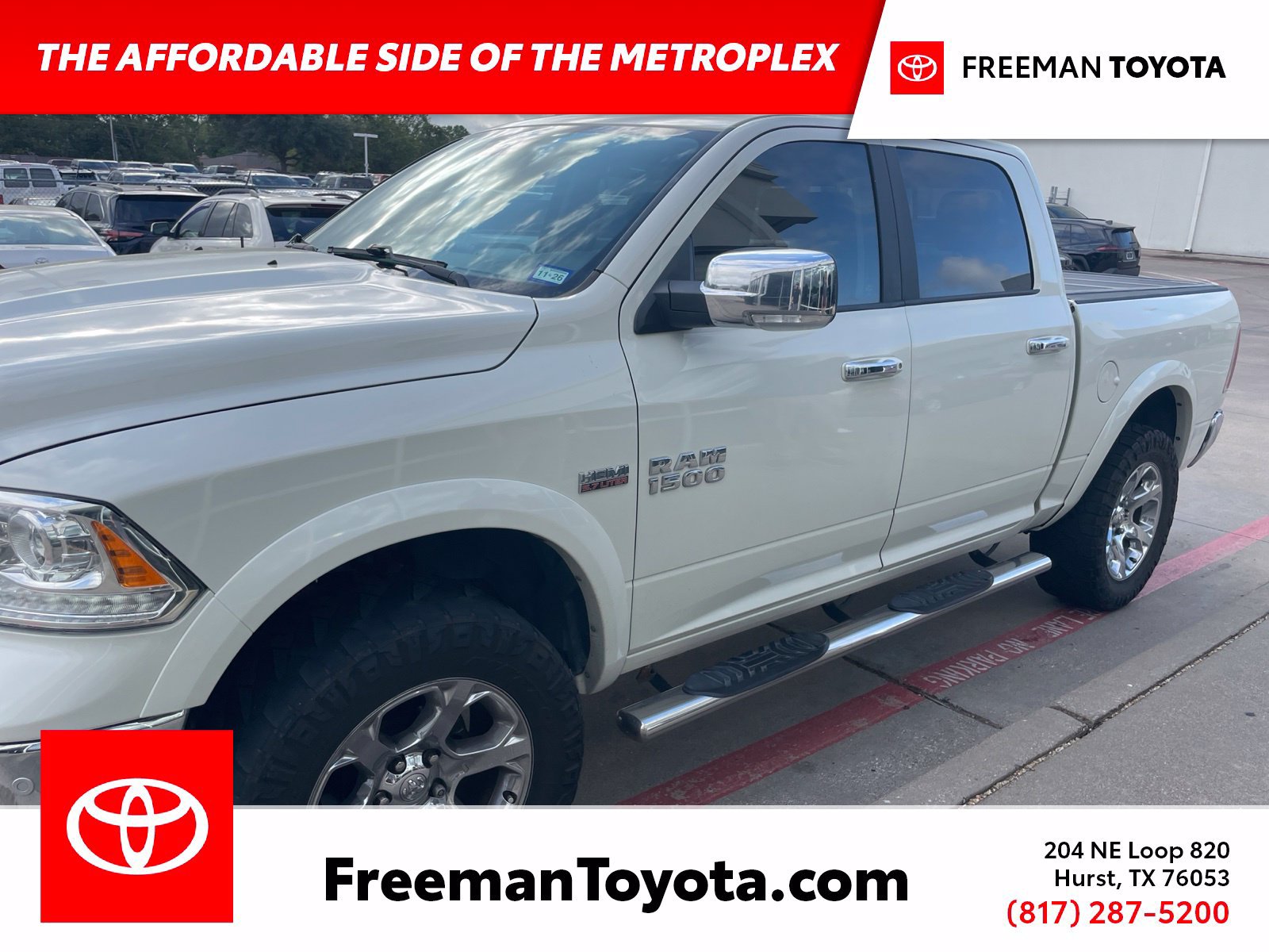 Used 2017 RAM 1500 Laramie w/ Convenience Group AWD/4WD image 1
