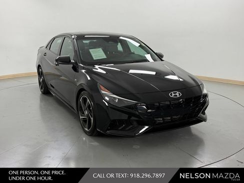 Used 2021 Hyundai Elantra N Line FWD image 4