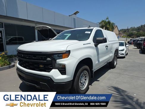Used 2023 Chevrolet Silverado 1500 W/T RWD image 2