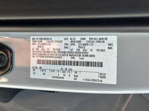 Certified 2023 Ford F150 XLT w/ Equipment Group 302A High AWD/4WD image 34