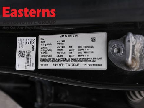 Used 2021 Tesla Model 3 Performance AWD/4WD image 30