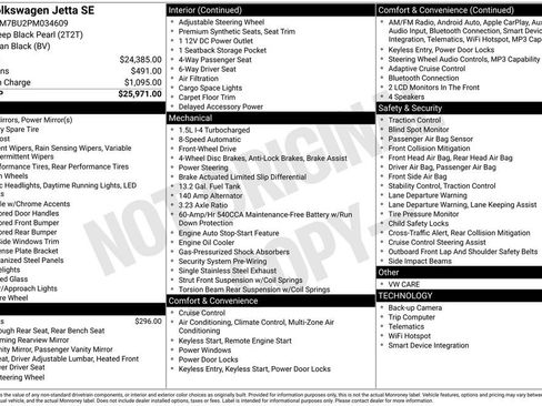 Used 2023 Volkswagen Jetta SE FWD image 16