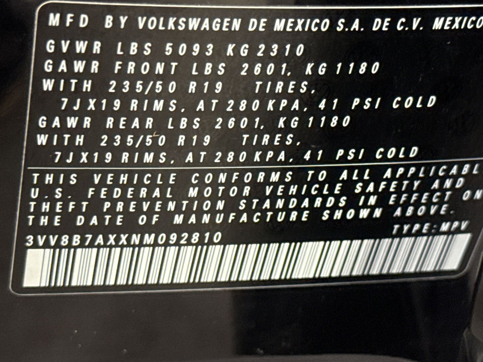 Used 2022 Volkswagen Tiguan SE R-Line AWD/4WD image 30