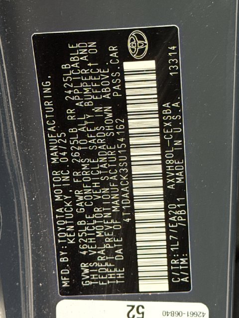 Used 2025 Toyota Camry SE FWD image 17