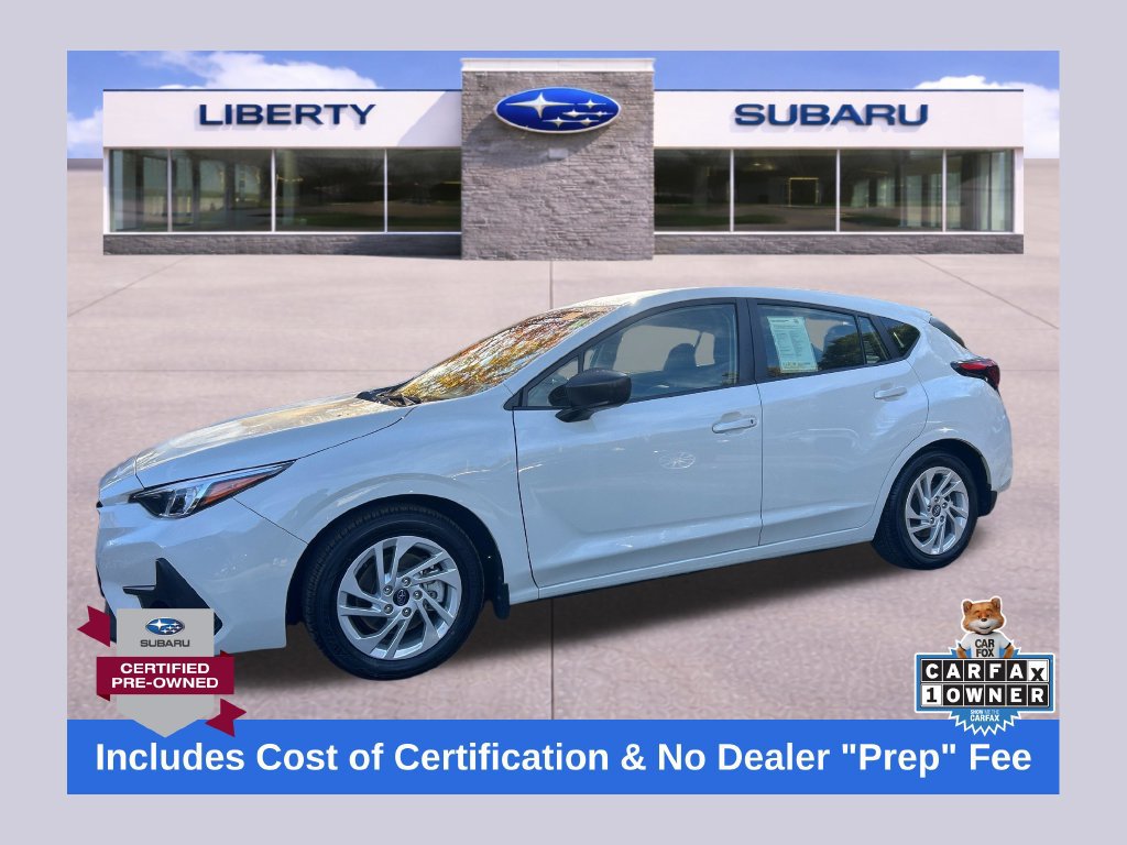 Certified 2024 Subaru Impreza 2.0i AWD/4WD image 1