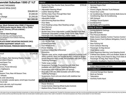 Used 2019 Chevrolet Suburban LT image 6