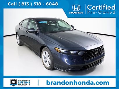 Certified 2025 Honda Accord LX