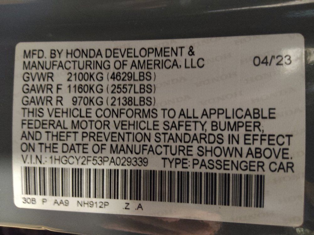 Used 2023 Honda Accord Sport image 33
