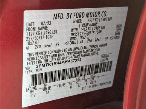 Certified 2023 Ford Mustang Mach-E Select RWD image 25